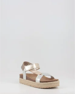 Sandalias Obi Shoes Ka-2021 Metalizado
