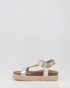 Sandalias Obi Shoes Ka-2021 Metalizado