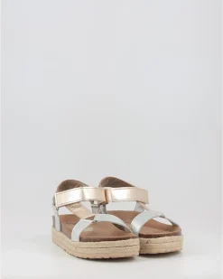 Sandalias Obi Shoes Ka-2021 Metalizado