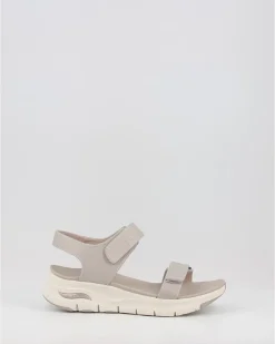 Sandalias Skechers Arch Fit - Touristy 119247 Taupe