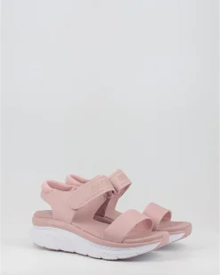 Sandalias Skechers D'Lux Walker - New Block 119226 Rosa