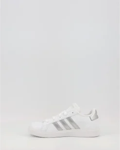 Zapatillas Adidas Grand Court 2.0 K Gw6506 Blanco