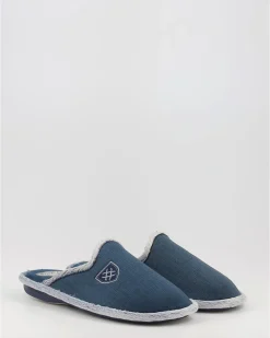 Zapatillas De Casa Biorelax 1524 Arizona Azul