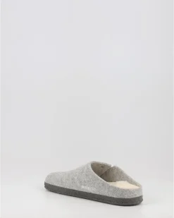 Zapatillas De Casa Birkenstock Zermatt Shearling Fe Gris