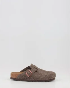 Zapatillas De Casa Birkenstock Boston Wo Marron
