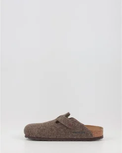 Zapatillas De Casa Birkenstock Boston Wo Marron