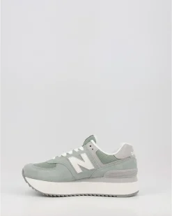 Zapatillas New Balance Wl574Zsg Verde