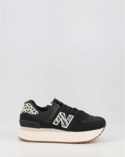 Zapatillas New Balance Wl574Zda Negro