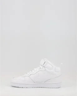 Zapatillas Nike Court Borough Mid Cd7782-100 Blanco