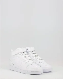 Zapatillas Nike Court Borough Mid Cd7782-100 Blanco