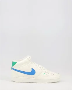 Zapatillas Nike Court Vision Mid Cd5436-105 Blanco