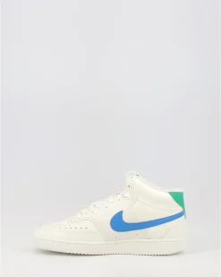 Zapatillas Nike Court Vision Mid Cd5436-105 Blanco