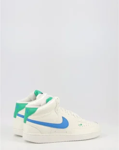 Zapatillas Nike Court Vision Mid Cd5436-105 Blanco