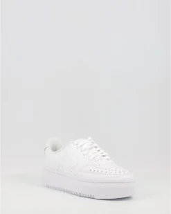 Zapatillas Nike Court Vision Alta Leather Dm0113 Blanco