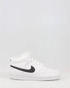 Zapatillas Nike Court Vision Mid Next Nature Dn3577 Blanco