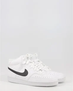 Zapatillas Nike Court Vision Mid Next Nature Dn3577 Blanco