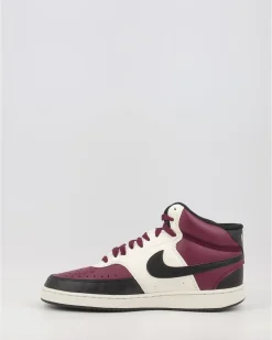 Zapatillas Nike Court Vision Mid Next Nature Dn3577 Granate