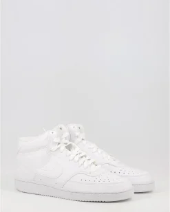 Zapatillas Nike Court Vision Mid Next Nature Dn3577 Blanco