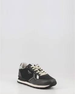 Zapatillas Pepe Jeans Brit Print Sid W Pls31525 Negro