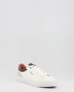 Zapatillas Pepe Jeans Kenton Court Pms30839 Blanco