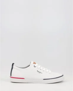 Zapatillas Pepe Jeans Kenton Smart 22 Pms30811 Blanco
