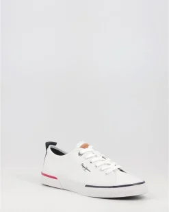 Zapatillas Pepe Jeans Kenton Smart 22 Pms30811 Blanco