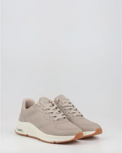 Zapatillas Skechers Arch Fit S - Miles - Mile Makers 155570 Taupe