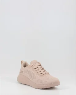 Zapatillas Skechers Bobs Sport Squad Chaos - Face Off 117209 Rosa