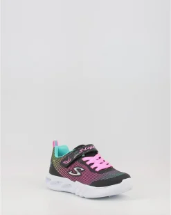 Zapatillas Skechers S Lights: Flicker Flash 303700L Negro