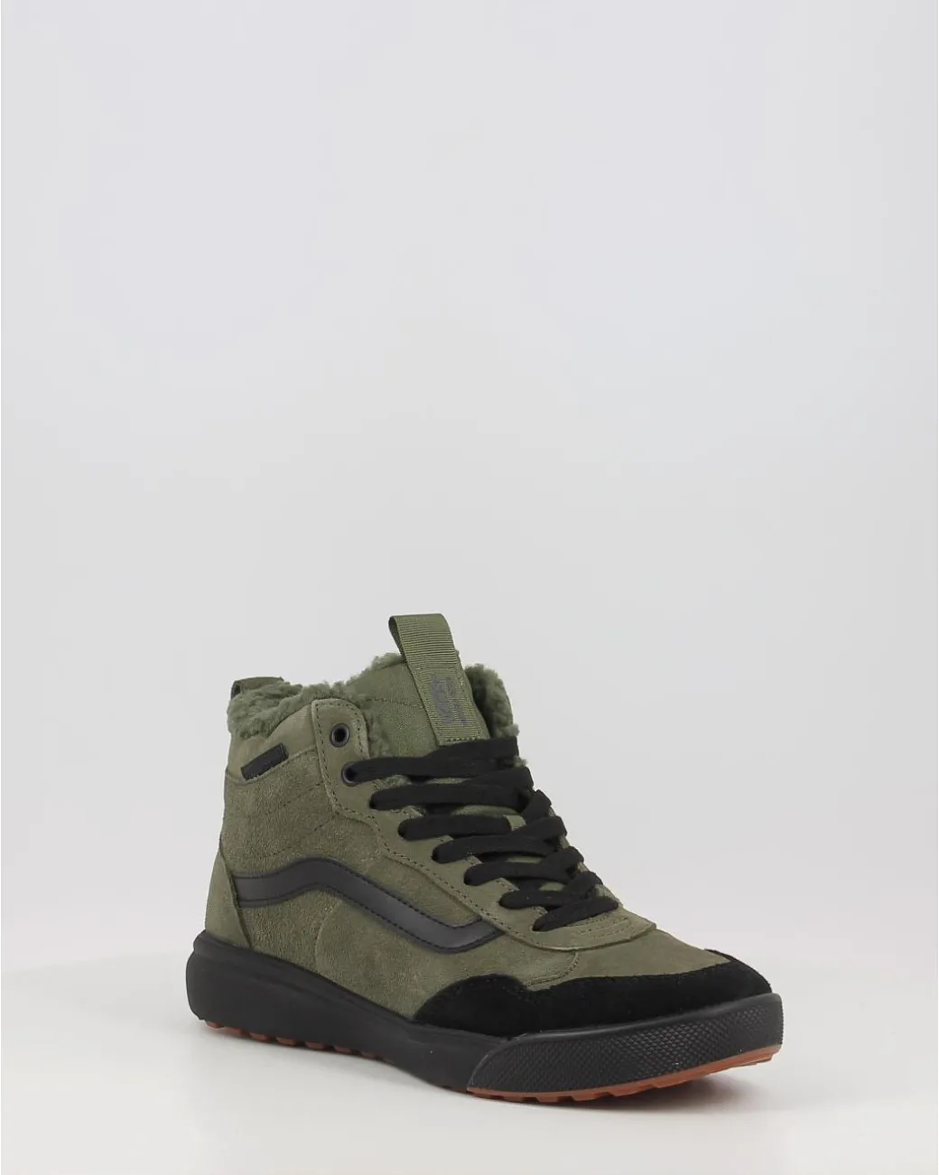 Zapatillas Vans Mn Range Exp Hi Vansguard Sherpa Verde