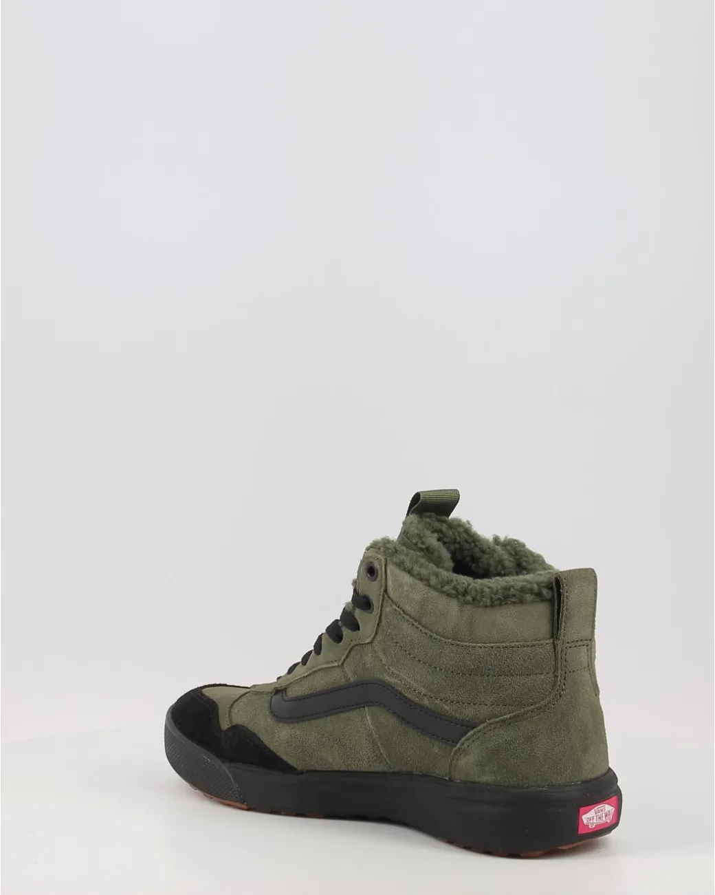 Zapatillas Vans Mn Range Exp Hi Vansguard Sherpa Verde