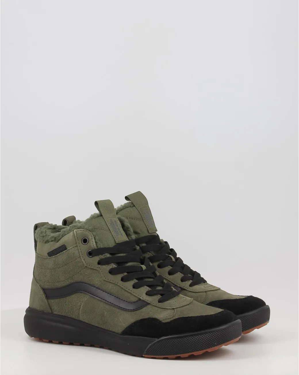 Zapatillas Vans Mn Range Exp Hi Vansguard Sherpa Verde