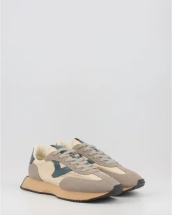 Zapatillas Victoria Cosmos Retro Nylon & Serraje Taupe