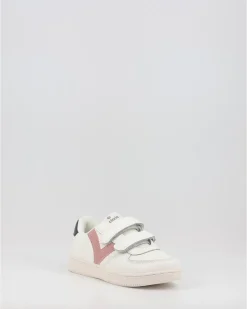 Zapatillas Victoria Tiempo 1124104 Efecto Piel Blanco