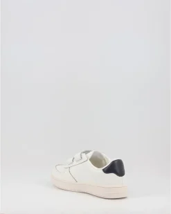 Zapatillas Victoria Tiempo 1124104 Efecto Piel Blanco