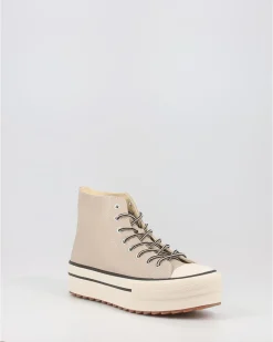 Zapatillas Victoria Tribu Doble Efecto Piel 1061123 Beig