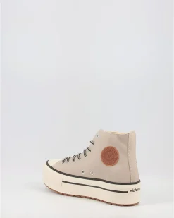 Zapatillas Victoria Tribu Doble Efecto Piel 1061123 Beig
