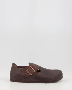 Zapatos Birkenstock London Marron