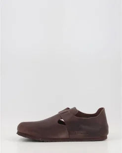 Zapatos Birkenstock London Marron