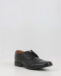 Zapatos Clarks Tilden Cap Negro