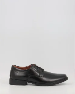 Zapatos Clarks Tilden Plain Negro