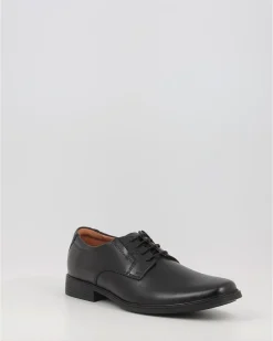 Zapatos Clarks Tilden Plain Negro