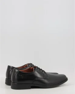 Zapatos Clarks Tilden Plain Negro