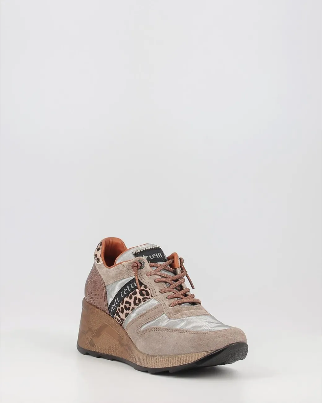 Zapatos Deportivos Cetti 1145 Ante Mesh Taupe