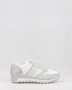 Zapatos Deportivos Cetti 847 Ante Raso Blanco