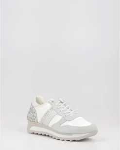 Zapatos Deportivos Cetti 847 Ante Raso Blanco