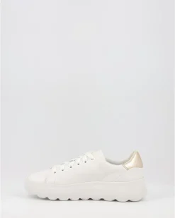 Zapatos Deportivos Geox D Spherica Ec4.1 - D35Tcb 085Y2 C0232 Blanco