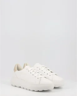 Zapatos Deportivos Geox D Spherica Ec4.1 - D35Tcb 085Y2 C0232 Blanco