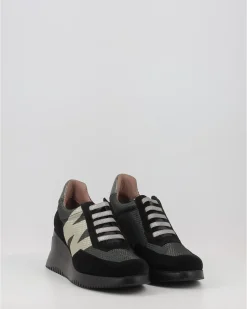 Zapatos Deportivos Wonders G-6612-T Negro