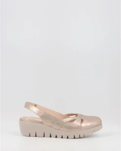 Zapatos Wonders Sevilla C-33290 Platino